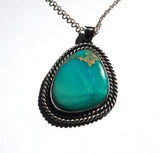 Turquoise Sterling Silver Pendant