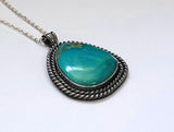 Turquoise Sterling Silver Pendant