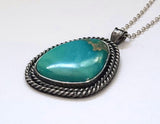 Turquoise Sterling Silver Pendant