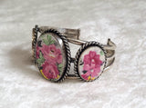 Coquette Sterling Silver Cuff Bracelet Antique Marina Lord Nelson China