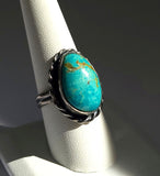 Dry Creek Rare Turquoise Sterling Silver Ring