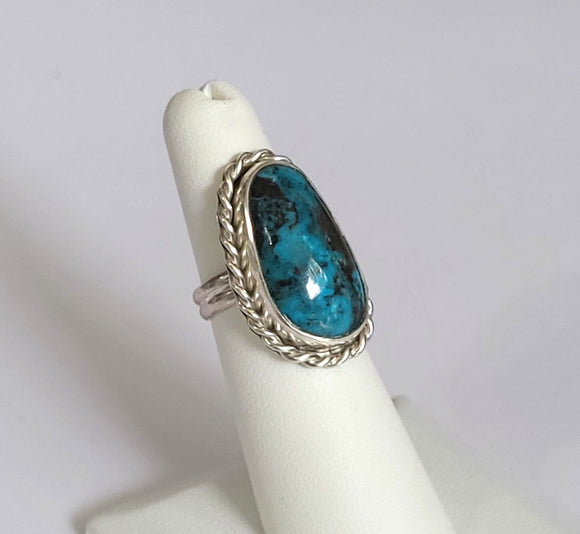 Kingman TURQUOISE STERLING Silver Ring